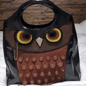 Kate Spade Maximillian Maxwell Owl Tote Purse